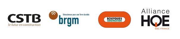 Le CSTB, le BRGM, Bouygues Construction et l'Alliance HQE-GBC