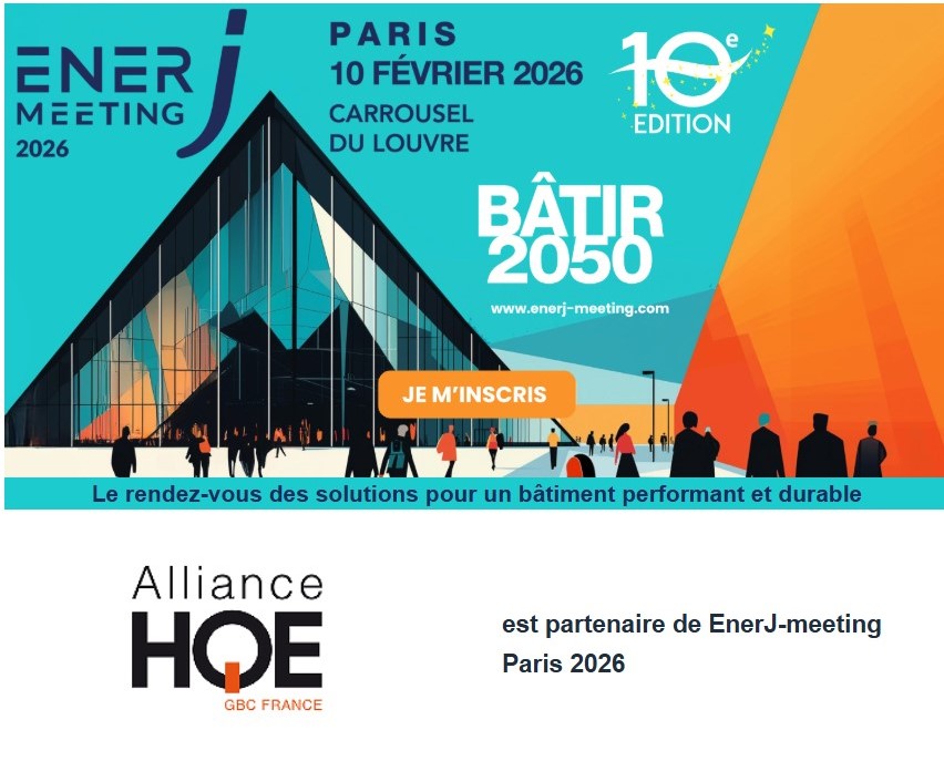 L'Alliance HQE GBC est partenaire d'EnerJ Meeting 2026